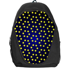 Star Christmas Red Yellow Backpack Bag by Sapixe