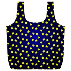 Star Christmas Red Yellow Full Print Recycle Bags (l)  by Sapixe