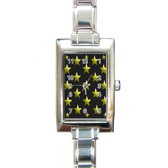 Stars Backgrounds Patterns Shapes Rectangle Italian Charm Watch