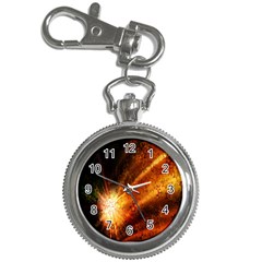 Star Sky Graphic Night Background Key Chain Watches by Sapixe