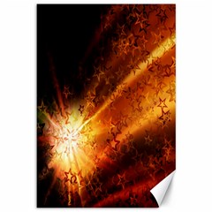 Star Sky Graphic Night Background Canvas 12  X 18   by Sapixe