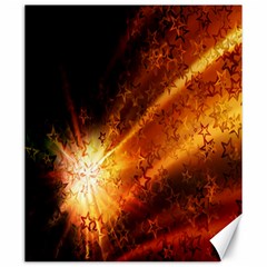 Star Sky Graphic Night Background Canvas 20  X 24   by Sapixe