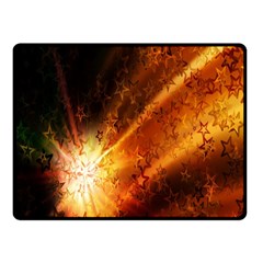 Star Sky Graphic Night Background Fleece Blanket (small) by Sapixe