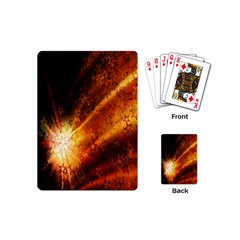 Star Sky Graphic Night Background Playing Cards (mini)  by Sapixe