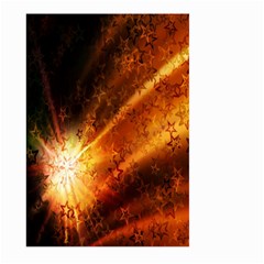 Star Sky Graphic Night Background Large Garden Flag (two Sides) by Sapixe