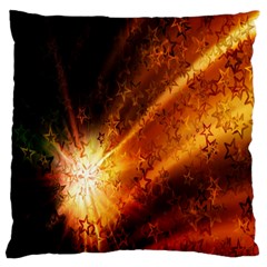 Star Sky Graphic Night Background Large Cushion Case (two Sides) by Sapixe