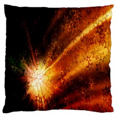 Star Sky Graphic Night Background Large Flano Cushion Case (one Side) by Sapixe