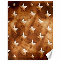 Stars Brown Background Shiny Canvas 18  X 24   by Sapixe