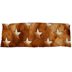 Stars Brown Background Shiny Body Pillow Case Dakimakura (two Sides) by Sapixe