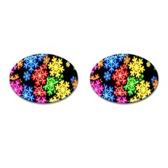 Wallpaper Background Abstract Cufflinks (oval) by Sapixe