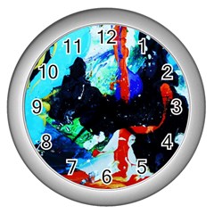 Roundway Ticket 8 Wall Clocks (silver)  by bestdesignintheworld