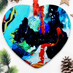 Roundway Ticket 8 Heart Ornament (two Sides) by bestdesignintheworld