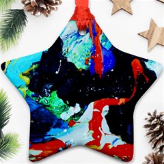 Roundway Ticket 8 Star Ornament (two Sides) by bestdesignintheworld