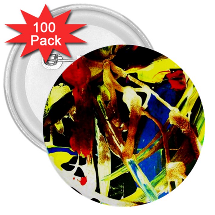 Drama 4 3  Buttons (100 pack) 