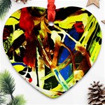 Drama 4 Heart Ornament (Two Sides) Front