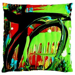 Quiet Place Large Flano Cushion Case (two Sides) by bestdesignintheworld