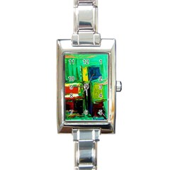 Marakesh 5 Rectangle Italian Charm Watch