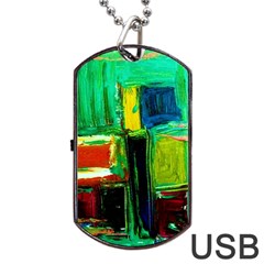 Marakesh 5 Dog Tag USB Flash (One Side)