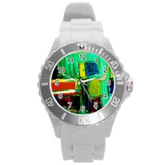 Marakesh 5 Round Plastic Sport Watch (L)