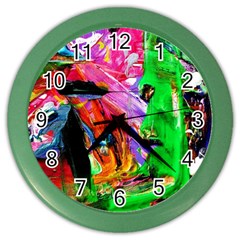 1073194 230077083819951 789389796 O - Triplets-1 Color Wall Clocks by bestdesignintheworld