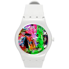 1073194 230077083819951 789389796 O - Triplets-1 Round Plastic Sport Watch (m) by bestdesignintheworld