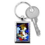 Balboa   Island On A Sand 21 Key Chains (Rectangle)  Front