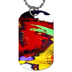 Balboa   Island On A Sand 19 Dog Tag (one Side) by bestdesignintheworld