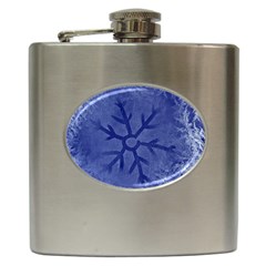 Winter Hardest Frost Cold Hip Flask (6 Oz) by Sapixe