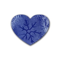 Winter Hardest Frost Cold Heart Coaster (4 Pack)  by Sapixe