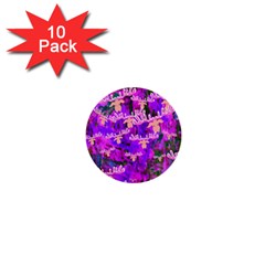 Watercolour Paint Dripping Ink 1  Mini Buttons (10 Pack) 