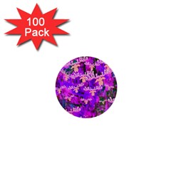 Watercolour Paint Dripping Ink 1  Mini Buttons (100 Pack)  by Sapixe