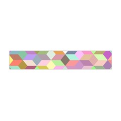 Mosaic Background Cube Pattern Flano Scarf (mini) by Sapixe