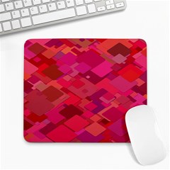 Red Background Pattern Square Large Mousepads by Sapixe