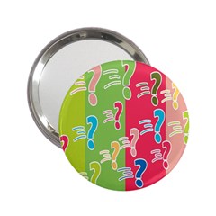 Question Mark Problems Clouds 2 25  Handbag Mirrors by Sapixe