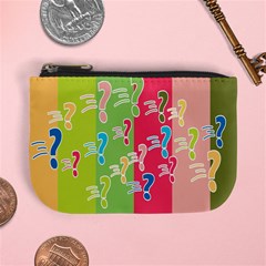 Question Mark Problems Clouds Mini Coin Purses by Sapixe