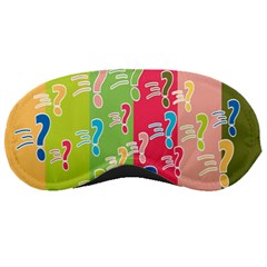 Question Mark Problems Clouds Sleeping Masks by Sapixe