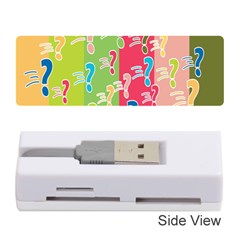 Question Mark Problems Clouds Memory Card Reader (stick)  by Sapixe