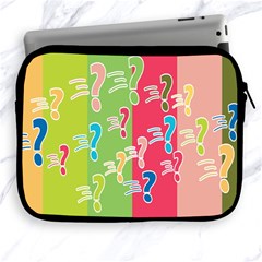 Question Mark Problems Clouds Apple Ipad 2/3/4 Zipper Cases by Sapixe