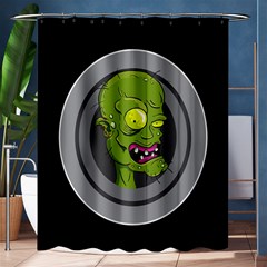 Zombie Pictured Illustration Shower Curtain 60  X 72  (medium)  by Sapixe