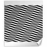 Zig Zag Zigzag Chevron Pattern Canvas 8  x 10  8.15 x9.66  Canvas - 1