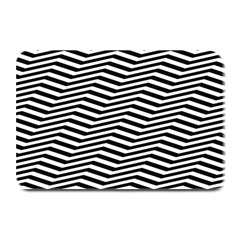 Zig Zag Zigzag Chevron Pattern Plate Mats by Sapixe