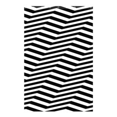 Zig Zag Zigzag Chevron Pattern Shower Curtain 48  X 72  (small)  by Sapixe