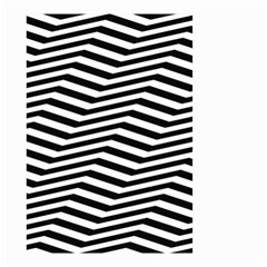 Zig Zag Zigzag Chevron Pattern Small Garden Flag (two Sides) by Sapixe