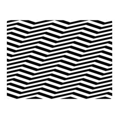 Zig Zag Zigzag Chevron Pattern Double Sided Flano Blanket (mini)  by Sapixe