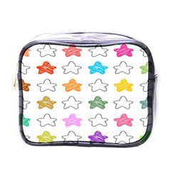 Stars Set Up Element Disjunct Image Mini Toiletries Bags