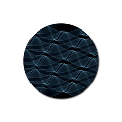 Desktop Pattern Vector Design Rubber Coaster (round)  by Sapixe