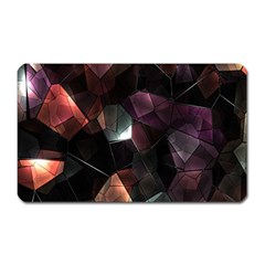 Crystals Background Design Luxury Magnet (rectangular) by Sapixe