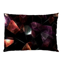 Crystals Background Design Luxury Pillow Case (two Sides) by Sapixe