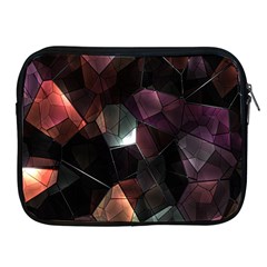 Crystals Background Design Luxury Apple Ipad 2/3/4 Zipper Cases by Sapixe