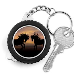 Horses Sunset Photoshop Graphics Measuring Tape by Sapixe